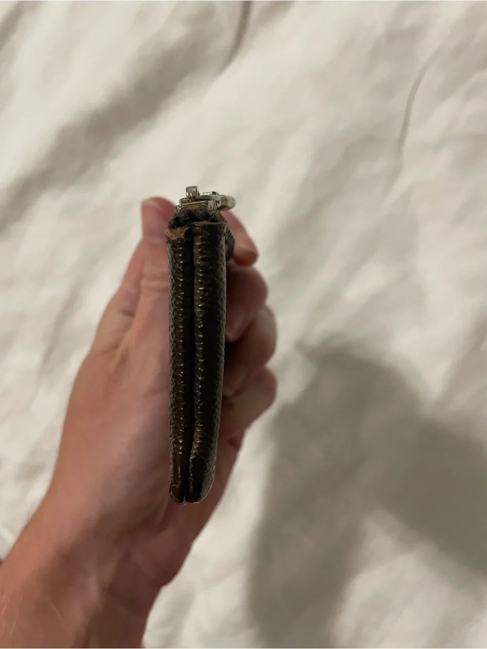 Louis Vuitton Brown Monogram Key & Card Holder with Gold Hardware